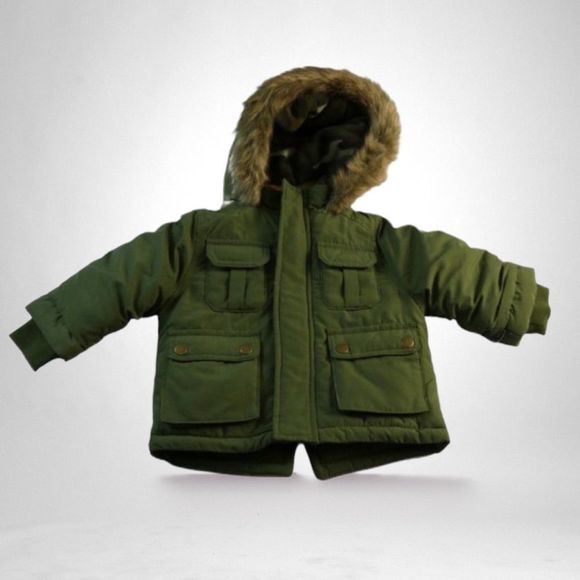 Carter's Heavyweight Hooded Parka 12 Months — Water Resistant - Picture 8 of 16